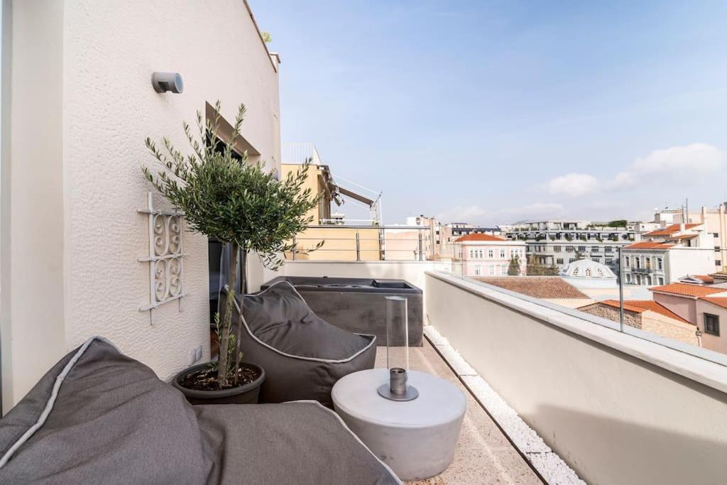 雅典Heated Plunge Pool & Firepit Acropolis Penthouse公寓 外观 照片