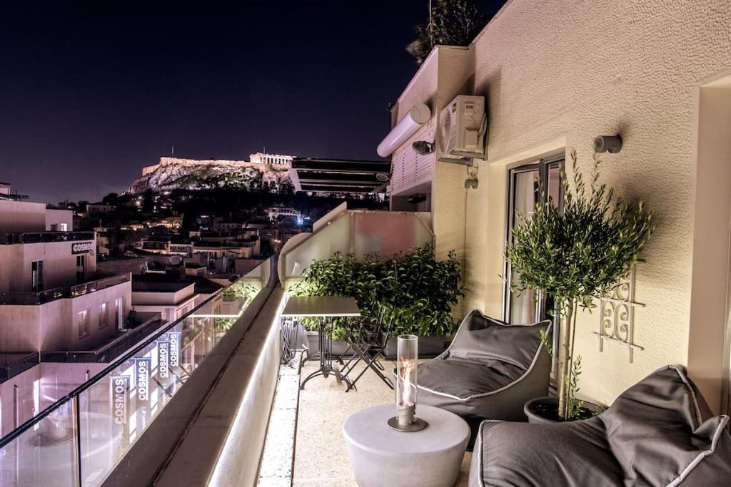 雅典Heated Plunge Pool & Firepit Acropolis Penthouse公寓 外观 照片